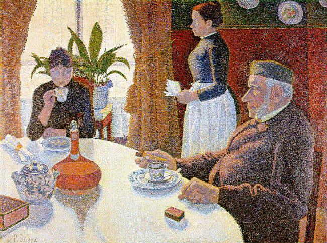Paul Signac The Dining Room Germany oil painting art